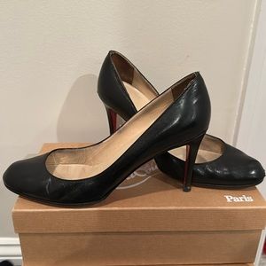 Christian Louboutin pump, size 8.5